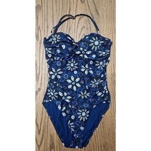 BLEU ROD BEATTE Conturing Slimming One Piece Bathingsuit Women's Size 10 - Picture 2 of 4